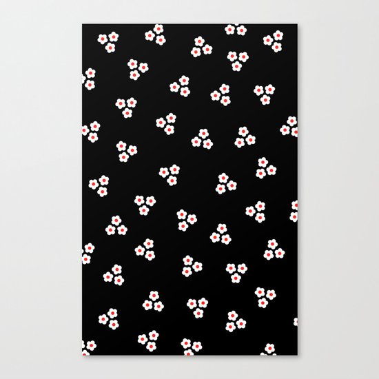 Night Daisies Canvas Print