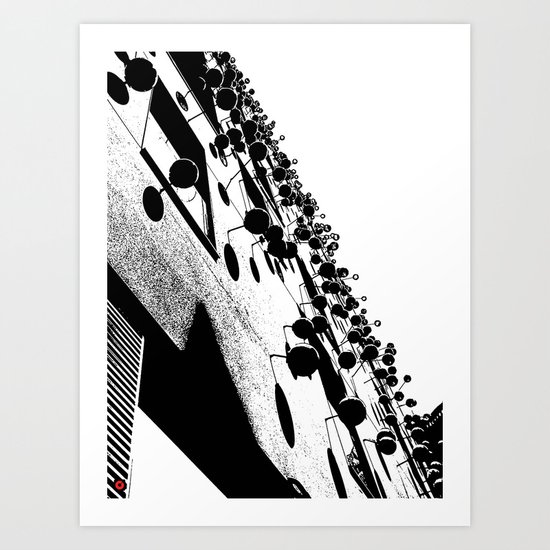 Barna Love B&W Art Print