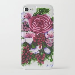 Pink Bouquet iPhone Case
