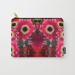 Engineered Hot Pink Parterre Carry-All Pouch