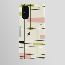 Mid Century Art Bauhaus Style Pastel Android Case