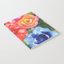 vibrant flowers Notebook