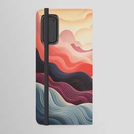 Sea waves #8 Android Wallet Case