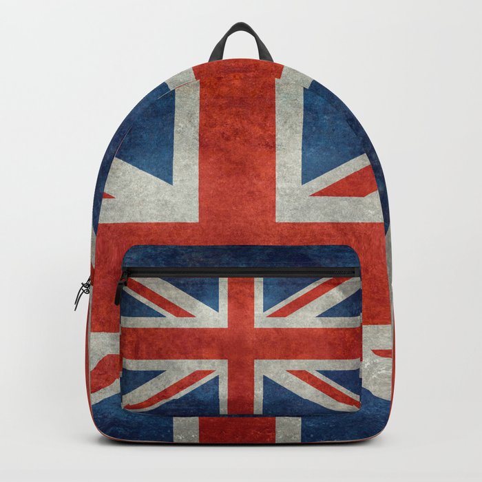 UK British Union Jack flag "Bright" retro Backpack