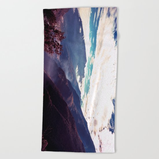Make It Possible (Purple) Beach Towel