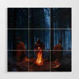 The Hermit Wood Wall Art