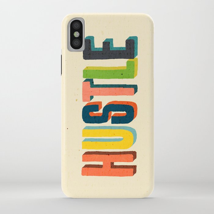 hustle iphone case