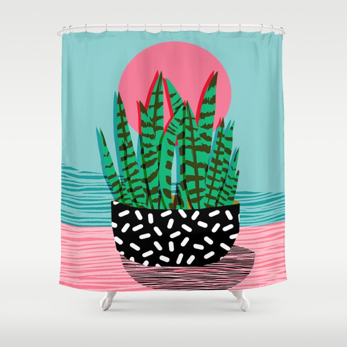 Edgy Wacka Potted Indoor House Plant Hipster Retro