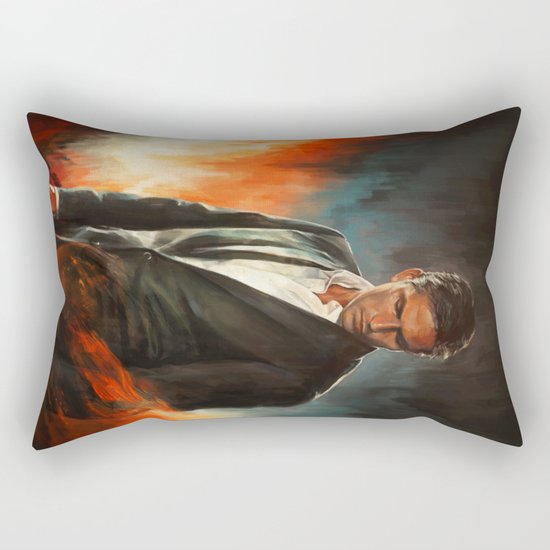 He Who Fights Monsters Rectangular Pillow