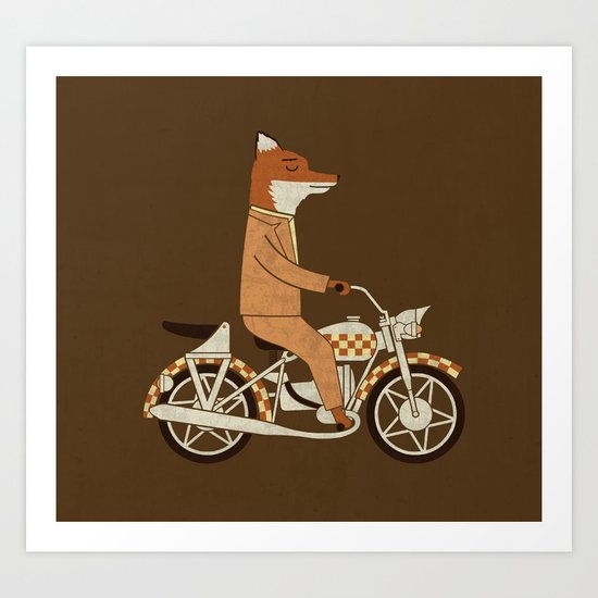 Wild Raider Art Print