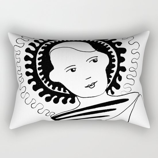 Bodhisattva Rectangular Pillow