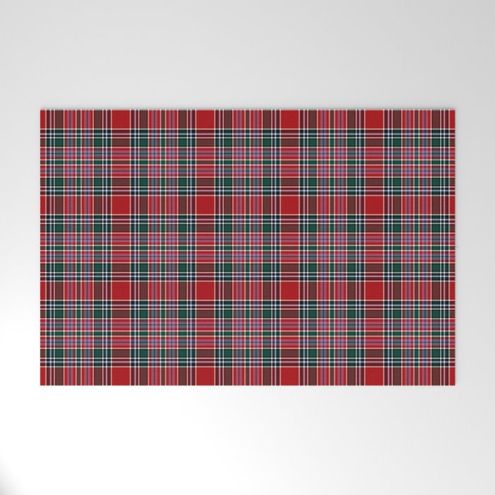 Clan MacBain Tartan Welcome Mat