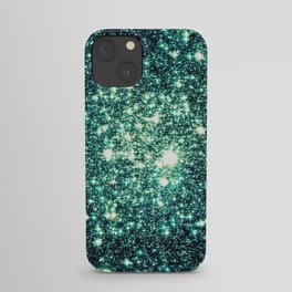 Emerald City Galaxy Sparkle iPhone Case