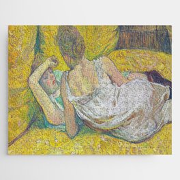Henri de Toulouse-Lautrec - Abandonment (The pair) - L`abandon (Les deux amies) - 1895 Jigsaw Puzzle