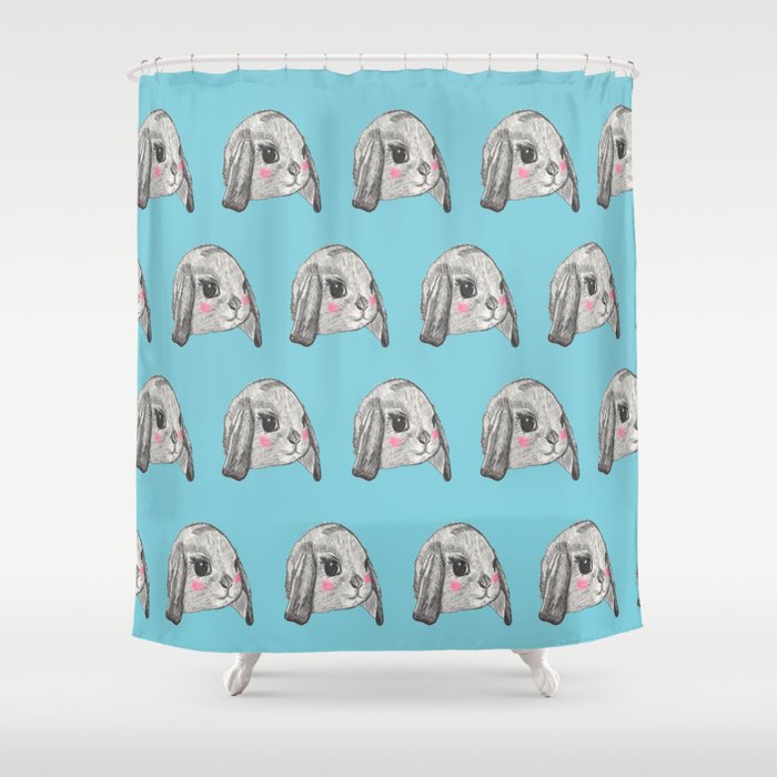 RabbitsLove Shower Curtain