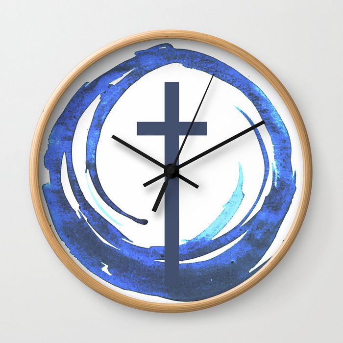 Circle Of Life - Cross Wall Clock