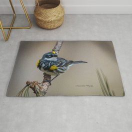 Yellow Rumped Warbler in May Rug