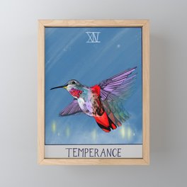 XIV - Temperance Framed Mini Art Print