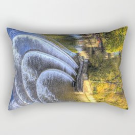 Pulteney Weir River Avon Rectangular Pillow