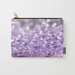 Purple Lavender Glitter #1 #shiny #decor #art #society6 Carry-All Pouch
