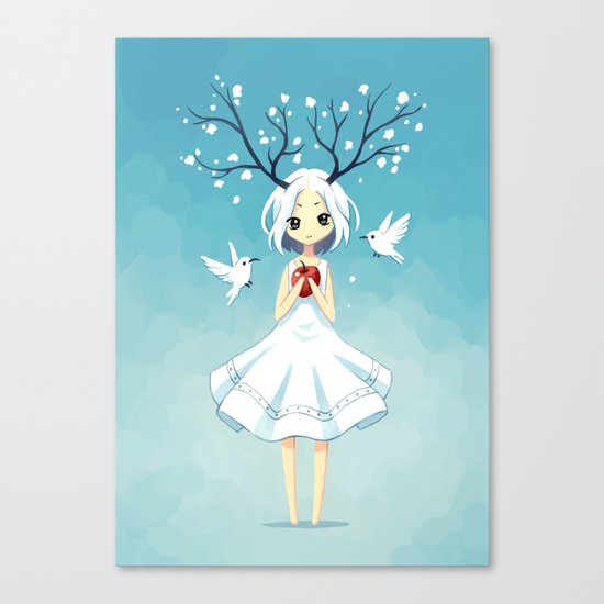 Spring Fairy Canvas Print