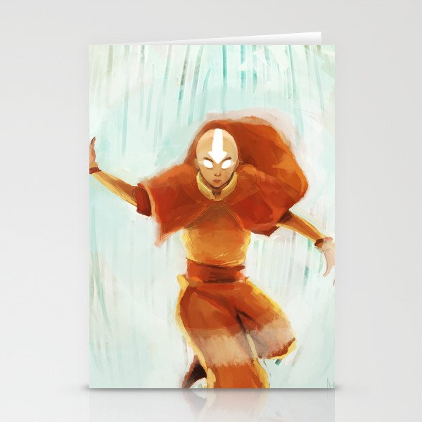 Avatar Aang Stationery Cards