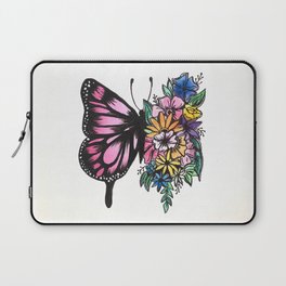 Blossoming Butterfly Laptop Sleeve
