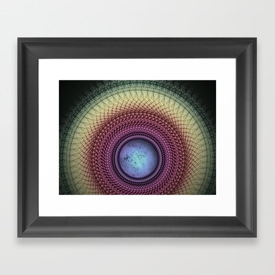 Imperceivable Worlds Framed Art Print