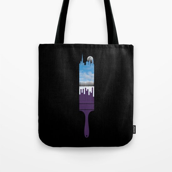 Paint the Night with Day Tote Bag