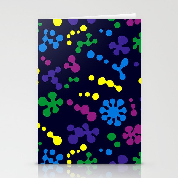 Expressive Abstract Spritz Stationery Cards