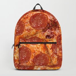 Pepperoni Cheese Pizza Pattern Backpack