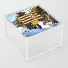 APRES SKI Sign Acrylic Box