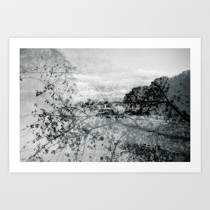 song by the river Art Print