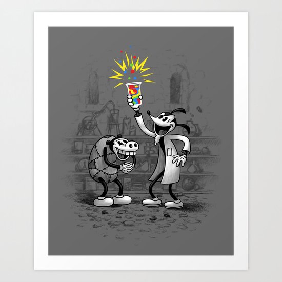 Invention of Colour Art Print