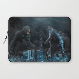 Godzilla vs Kong in the moonlight Laptop Sleeve
