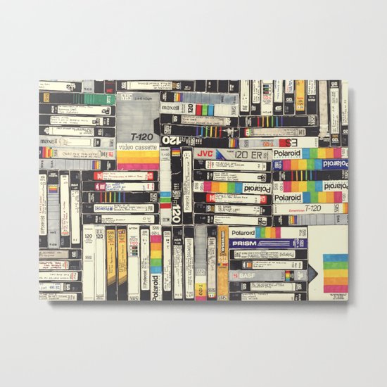 VHS Metal Print