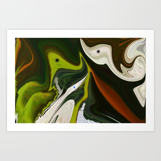YES MASTER...RE-POST Art Print