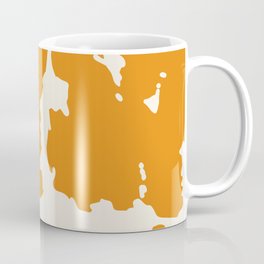 Orange Cowhide Spots Mug