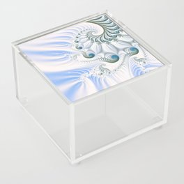 Winter Snowy Spiral  Acrylic Box