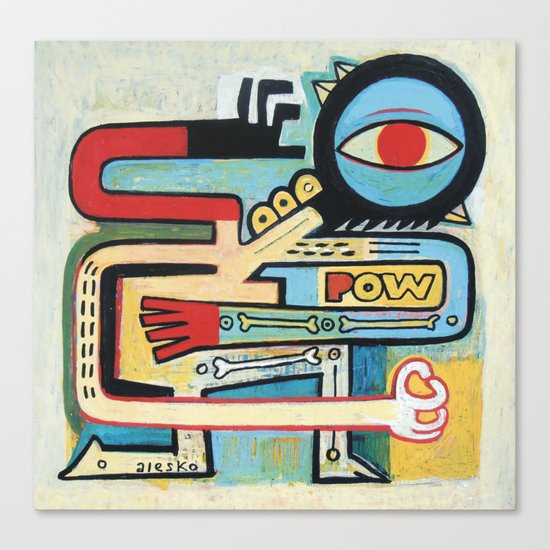 POW Canvas Print