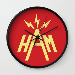 Ham Radio Wall Clock