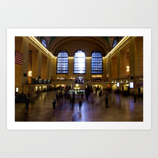Grand Central Ghosts Art Print