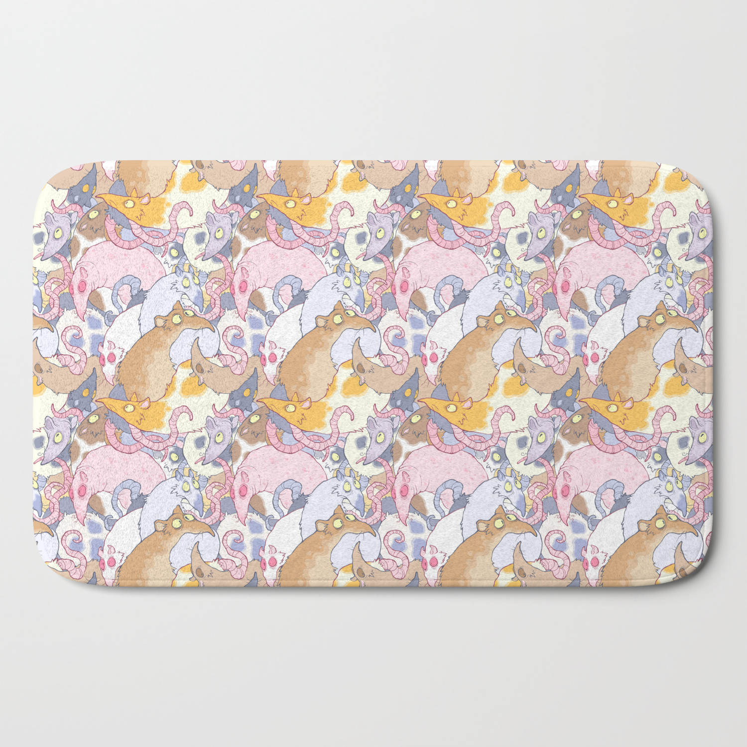 fancy bath mats