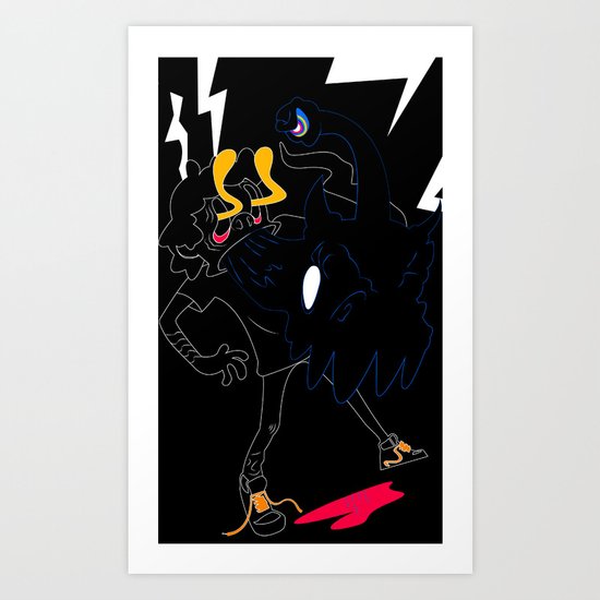Tingles Art Print