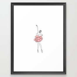 Ballerina Framed Art Print