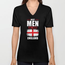 Best Men are from England V Neck T Shirt