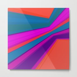 Abstract geometric pattern.Multicolored stripes Metal Print | Tribal, Drawing, Retro, Multicolored, Iphone, Painting, Stipe, Decorative, Abstract, Texture 