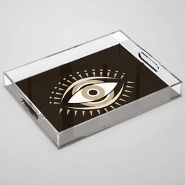 Mystic Evil Eye Acrylic Tray