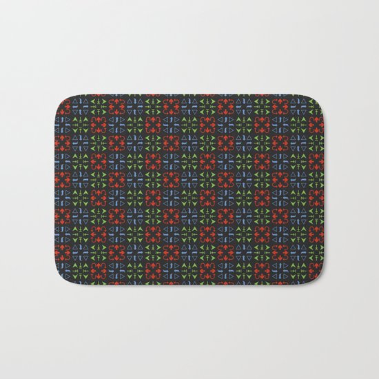Arrows Pattern Color Bath Mat