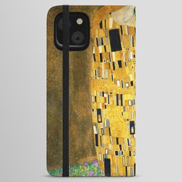 Gustav Klimt The Kiss iPhone Wallet Case